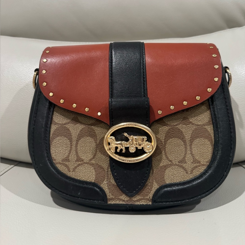 Coach Georgie Saddle Bag